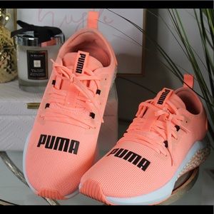 Bright Orange Puma Sneaker